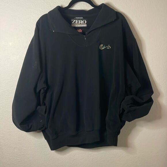 Zero Restrictions Other - Zero Restrictions Golf Outerwear Wind Stopper Confortsuede size L Half Zip up